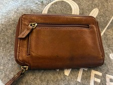 Fossil Brown Leather Purse -