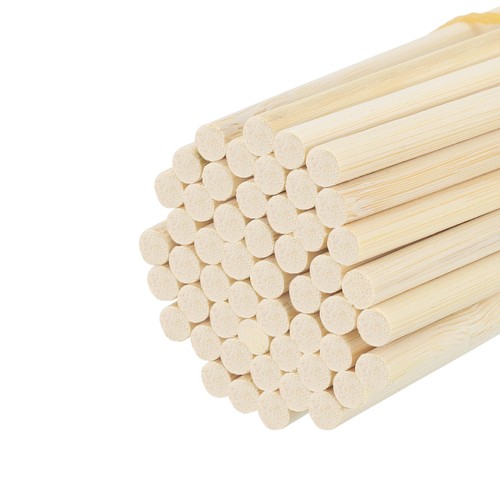 50pcs wooden bamboo dowel - 50pcs, rods