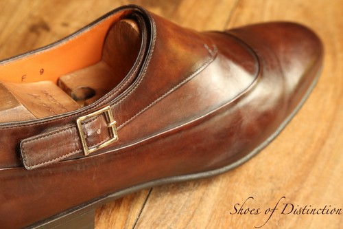 Santoni tan leather - tan,