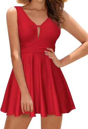 Swim dress hollow out swimming - hollow,