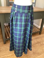 Tartan/plaid skirt size 10