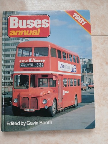 Buses annual 1981 gavin - buses, by