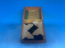 Vintage Heavy duty Vee V-Block engineering tool with carry case