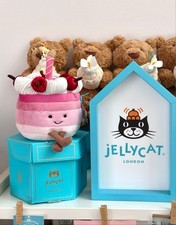 Jellycat Cheryl Cherry Cake Plush Toy With Tag Harrods Exclusive Doll Great Gift