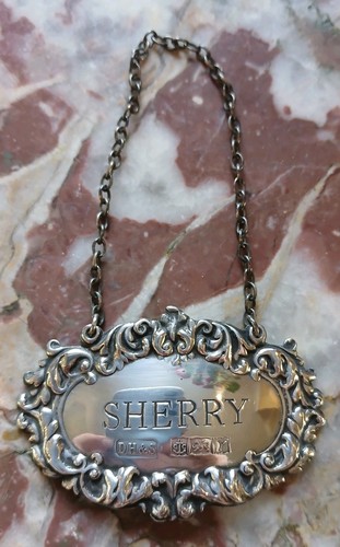 Unusual solid silver - solid, decanter