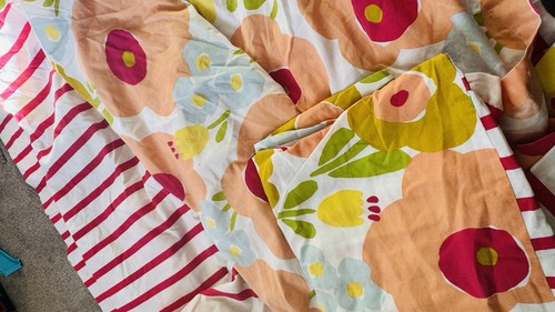 Dunelm floral colourful double - floral,