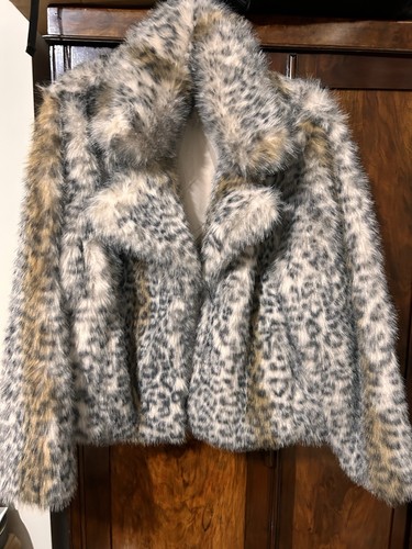 Women faux fur jacket - women's,