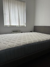 Double IKEA Vagstranda Mattress + King Size M&S Duck Down Feather & Down Duvet