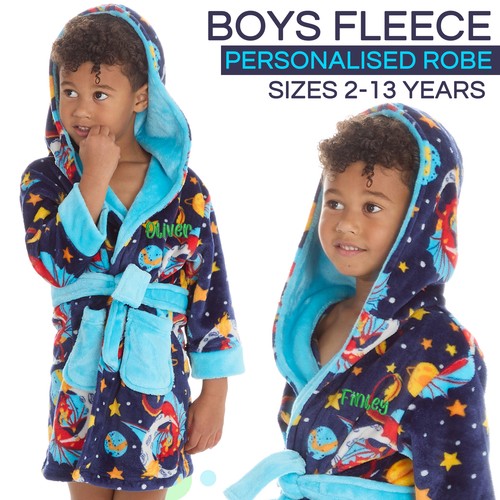 Personalised boys hooded - boys,