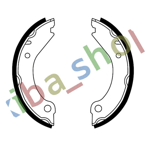 Rear axle brake shoe fits - rear,