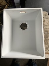 Franke Sirius SID110-34PW 1.0 Bowl Tectonite Undermount White Kitchen Sink