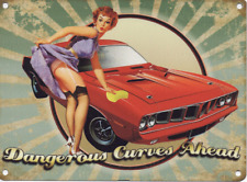 Retro Metal wall sign