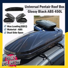 Super capacity car roof box - car, in