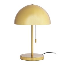 Brushed brass mushroom table - brushed,