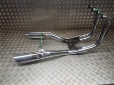 Honda CB550 SC 1983 83 Exhaust System Downpipes Down Pipes Silencers End Cans 