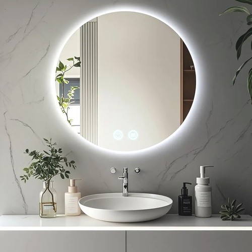 60cm led bathroom mirror - bathroom,