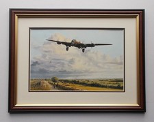13"X17" AIRCRAFT PRINT FRAMED