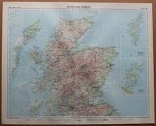Large scale map of Scotland