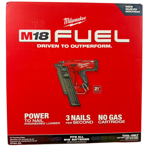 Milwaukee framing nailer - nailer, m18