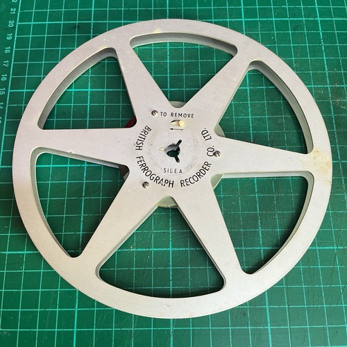 Ferrograph aluminium reel - ferrograph,