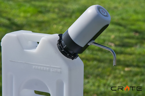 Overland water container - container, pump