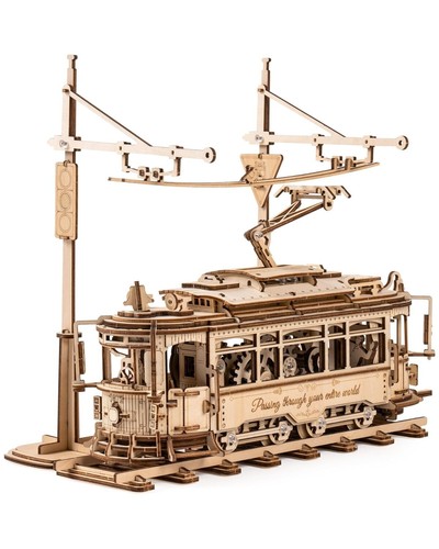 Rokr classic city tram - car, 3d