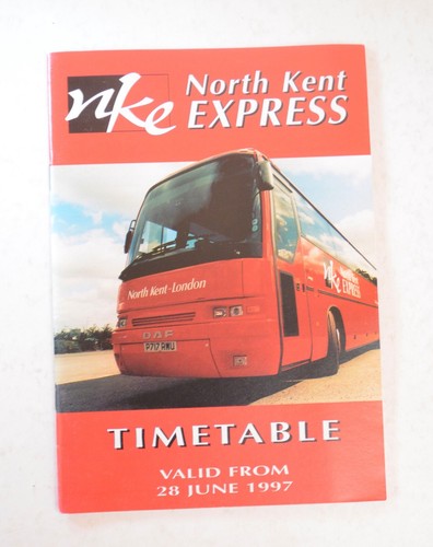 Bus coach timetable north kent - bus,