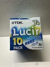 10 x TDK Minidisc Lucir New