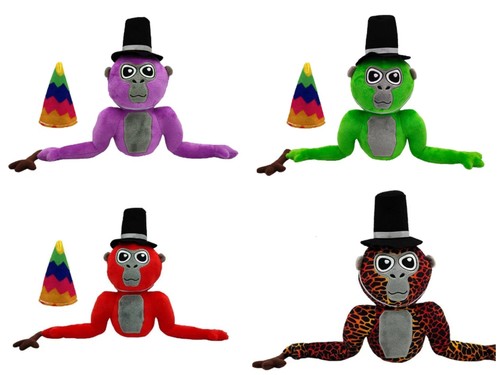 Gorilla tag plush monkey - tag,
