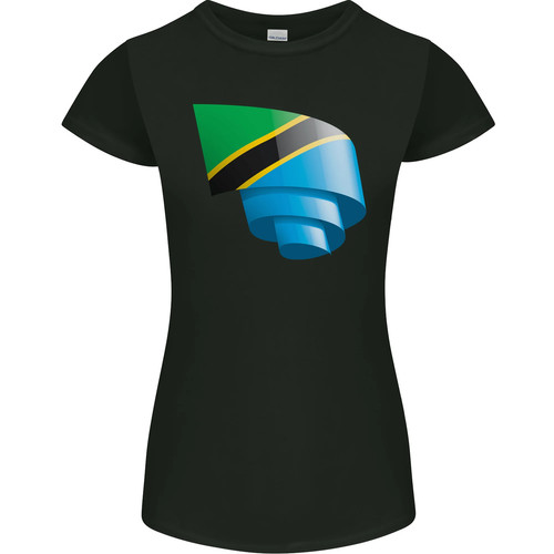 Curled tanzania flag tanzanian - flag,