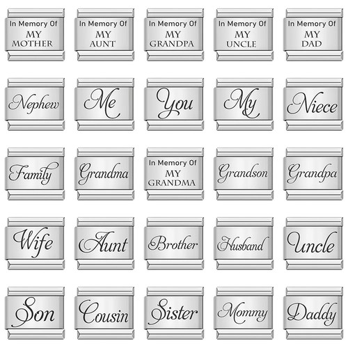Italian charms bracelet - italian,