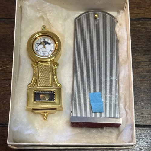 Bulova miniature clock b0531 - miniature,