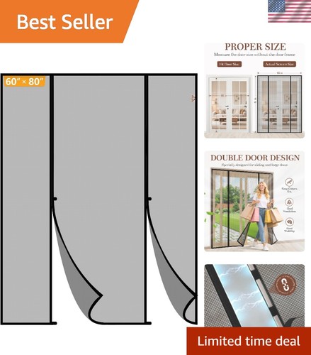 Magnetic screen door - magnetic,