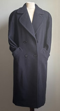 M&S wool trench COAT long 14