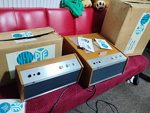 Vintage record player and - vintage,