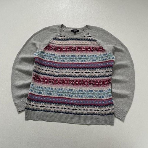 Chaps grey pink blue fair - blue,
