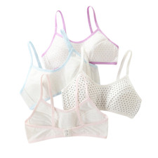 4 Pack Girls Teenage Bra Kids