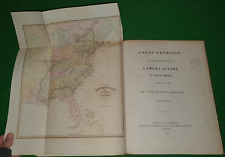 1830 FORTY ETCHINGS FROM SKETCHES WITH CAMERA LUCIDA NORTH AMERICA 1827-8 HALL