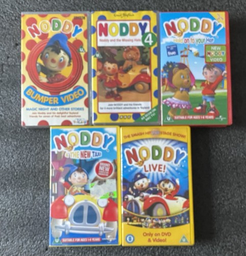 Noddy friends vintage vhs - noddy,