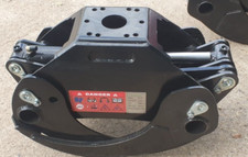 Log grab with hydraulic