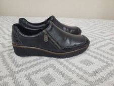 EUC Womens Black Rieker