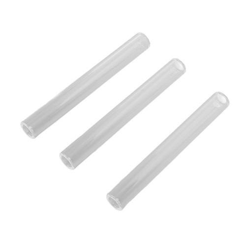 6pcs clear borosilicate - clear, glass