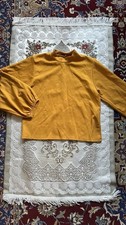 Zara Mustard Yellow Top