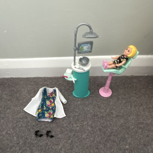 Barbie dentist playset with - dentist,