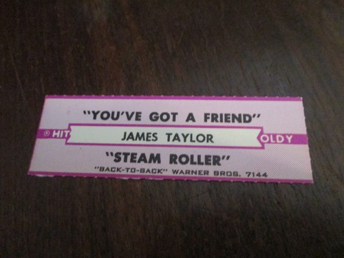 James taylor you got friend - a,
