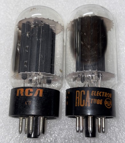 Matched pair rca 6l6gc black - pair,