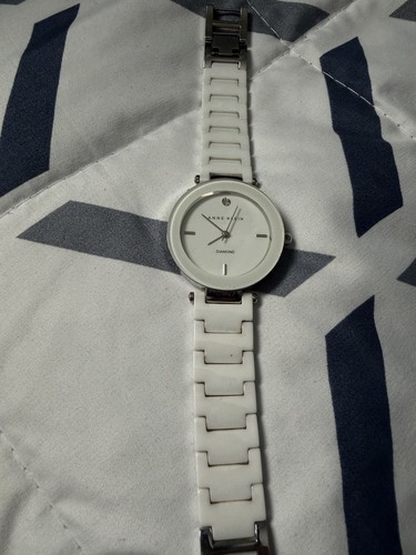 Anne klein ceramic and diamond - anne,