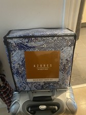 Azores Blue Paisley Duvet Cover Set