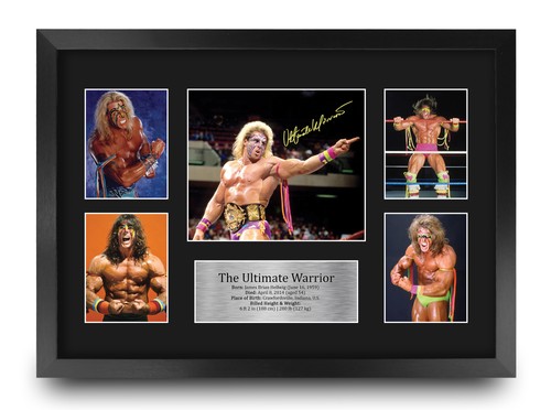 Ultimate warrior signed - warrior,