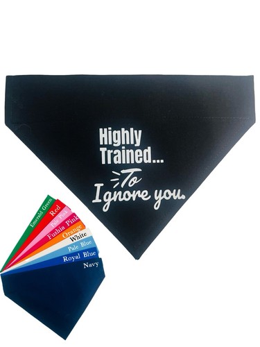 Dog bandana highly trained - dog,